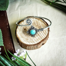 papuošalai-apyrankės-apyrankė-sidabrinė-metalinė-su-turkiu-5