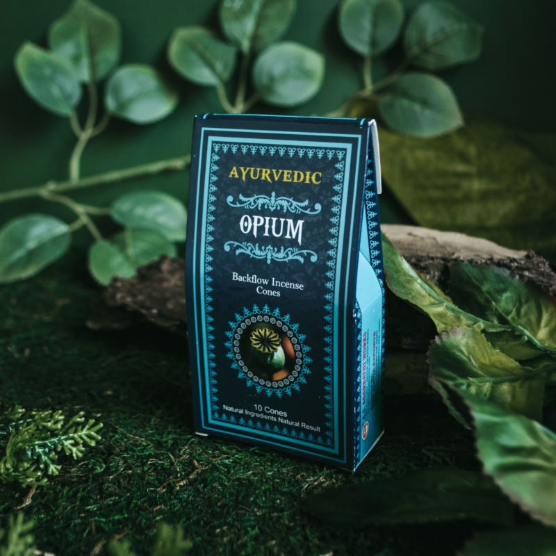 indiski-kvapai-smilkalai-ayurvedic-opium-backflow-smilkalai