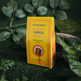 indiski-kvapai-smilkalai-ayurvedic-amber-backflow-smilkalai
