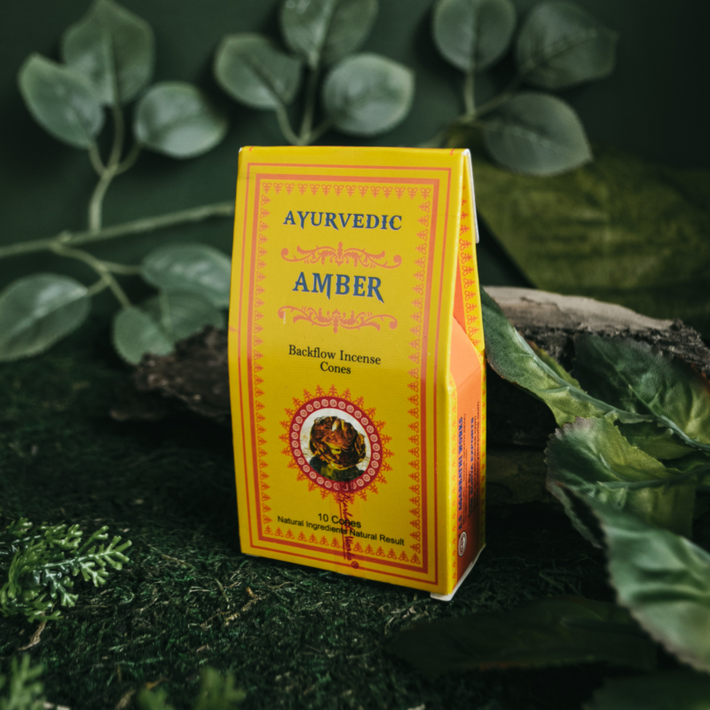 indiski-kvapai-smilkalai-ayurvedic-amber-backflow-smilkalai