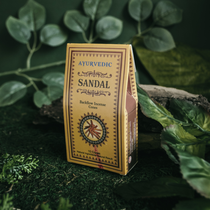 indiski-kvapai-smilkalai-ayurvedic-sandal-backflow-smilkalai