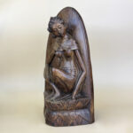 namu-dekoras-medines-dekoracijos-afrikietiska-statulele-knygu-atrameles-5