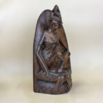 namu-dekoras-medines-dekoracijos-afrikietiska-statulele-knygu-atrameles-7