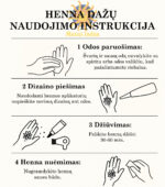 Rudi Chna dažai laikinoms tatuiruotėms - Image 3