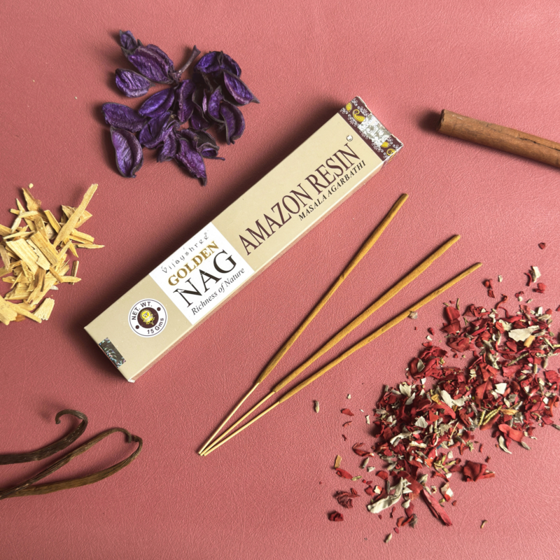 indiski-kvapai-smilkalai-golden-nag-amazon-resin-smilkalai