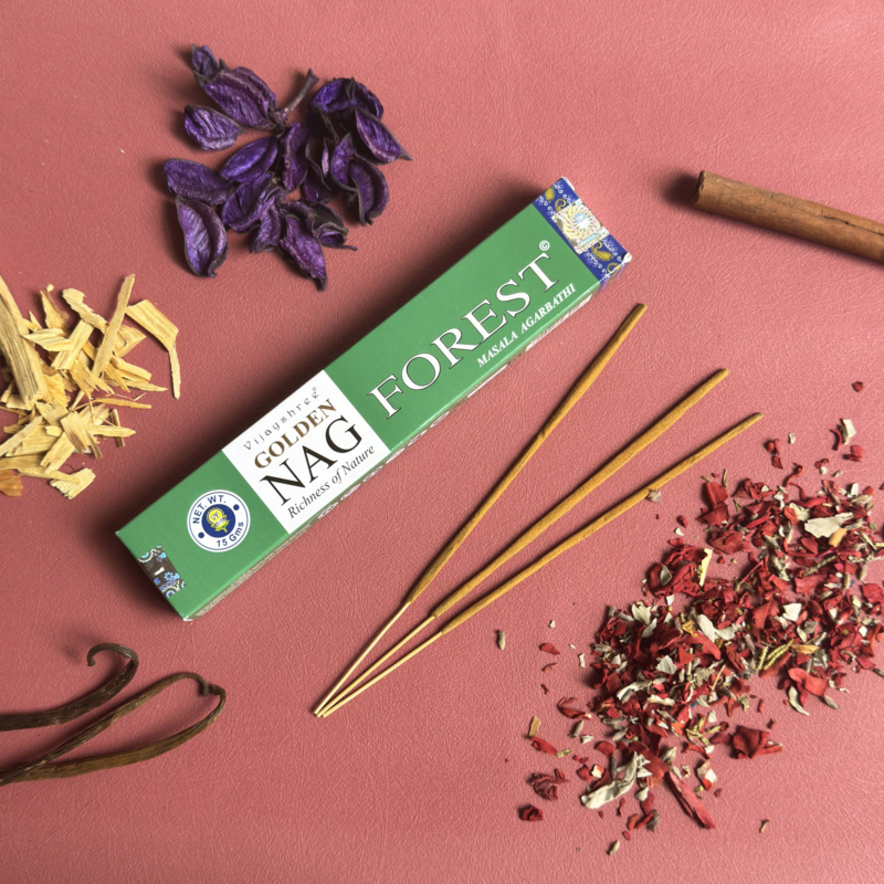 indiski-kvapai-smilkalai-golden-nag-forest-smilkalai