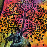 namu-dekoras-lovatieses-medvilnines-lovatieses-medvilninis-plakatas-dramblys-ir-medis-1