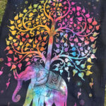 namu-dekoras-lovatieses-medvilnines-lovatieses-medvilninis-plakatas-dramblys-ir-medis-4