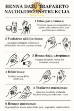 Chna laikinų tatuiruočių dažų trafaretas - Image 2