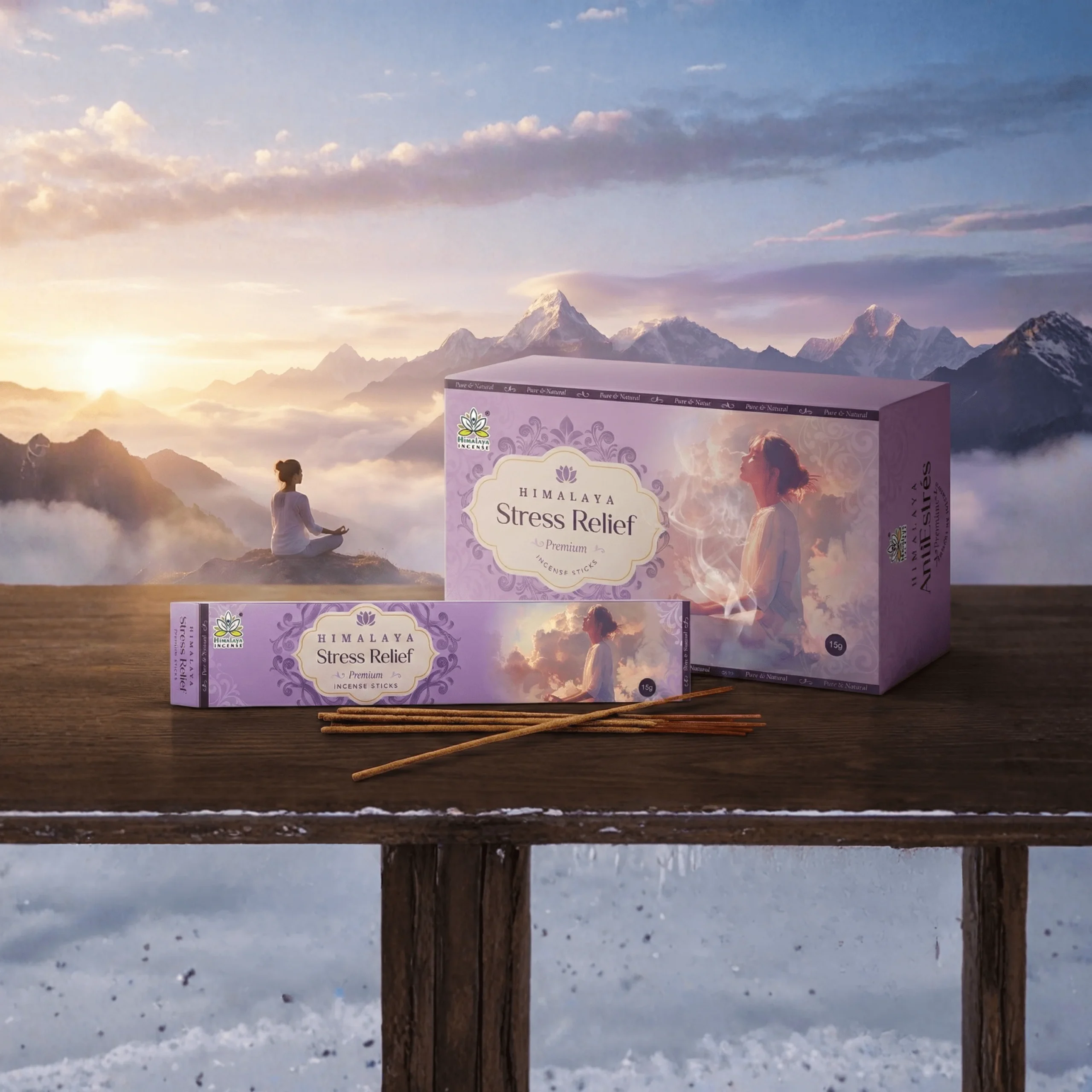 Himalaya Stress Relief Smilkalai indiski-kvapai-smilkalai-himalaya-stress-relief-smilkalai