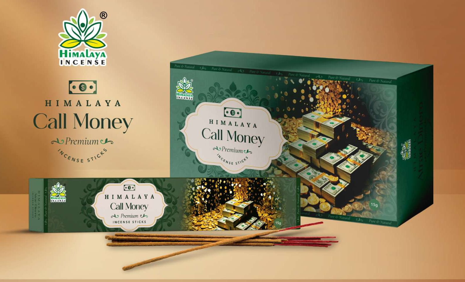 Himalaya Call Money Smilkalai indiski-kvapai-smilkalai-himalaya-call-money-smilkalai